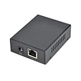 REVODATA Gigabit POE Splitter Uscita 5V/4A, IEEE 802.3af/at Standard 10/100/1000Mbps, Adattatore Power Over Ethernet Splitter DC 5.5x2.1mm per Telecamera di ...