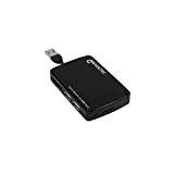 Revoltec Portabile Card Reader 70 in 1 USB2 Hub Lettore Schede di Memoria, Nero