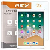 REY Pack 2X Pellicola salvaschermo per Apple iPad PRO 10.5" (2017-2019) - iPad Air 2019 10.5", Pellicole salvaschermo Vetro Temperato ...
