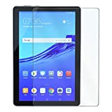 REY Pack 2X Pellicola salvaschermo per Huawei MEDIAPAD T5 10.1", Pellicole salvaschermo Vetro Temperato 9H+, di qualità Premium Tablet