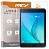 REY Pack 2X Pellicola salvaschermo per Samsung Galaxy Tab S3 9.7" WiFi, Pellicole salvaschermo Vetro Temperato 9H+, di qualità Premium ...