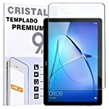 REY Pellicola salvaschermo per Huawei MEDIAPAD T5 10.1", Pellicole salvaschermo Vetro temperato, di qualità Premium Tablet