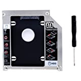RGBS hard drive Tray Caddy 2nd HDD SSD kit compatibile con 2,5" 9.5 mm SATA HDD SSD 2 nd HDD ...