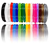 Ring Industrial Filaments Filamento PLA da 1,75 mm, 18 colori da 10 m, per penna 3D, penna 3D, filamento per ...