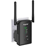 Ripetitore Wi-Fi dalla Grande Portata, WiFi Extender e Access Point,300Mbps Ripetitore Segnale WiFi Casa con Porta LAN, 2 Antenne, WPS, ...