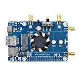 RM500U-CN 5G HAT For Raspberry Pi/Jetson Nano, Quad Antennas LTE-A, supports 5G NSA and SA Networking,5G/4G/3G Compatible