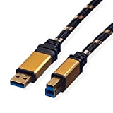 ROLINE GOLD Cavo USB 3.0 tipo A-b 1,8m