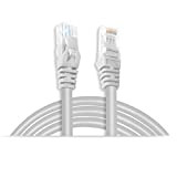 Rosbtib Cavo Ethernet CAT-5E (1/2/3/5/10/15/20) Cavo LAN Gigabit ad Alta Velocità 24 AWG [RJ45] [UTP] [Cavo Patch] CCA per PC ...
