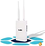 Router 4G LTE, KuWFi 150Mbps 3G 4G LTE Router CAT4 con Slot per schede SIM Funziona con Telecamera IP o ...