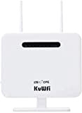 Router WiFi 4G, KuWFi 300Mbps Modem 4G WiFi con sim mobile 3G 4G Lte WiFi Router WIFi Hotspot con supporto ...