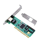RTL8169 Gigabit LAN, PCI una porta Realtek 8169 Scheda di rete PCI 10/100/1000Mbps Gigabit Ethernet Supporta più sistemi, per Windows ...