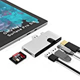 Rytaki Hub USB Surface Pro 5/Pro 6 Docking Station, con Porta Ethernet, HDMI 4K, 2 Porte USB 3.0, Lettore di ...