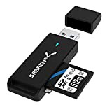 SABRENT Chiavetta USB lettore micro SD, Lettore schede SD USB 3.0, Adattatore schede di memoria SD/flash cards per PC, Macbook ...