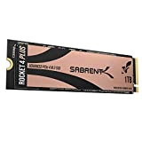 Sabrent SSD 1TB, SSD interno, SSD NVMe PCIe M.2 2280, Disco a stato solido ad alte prestazioni, Gen 4, Lettura ...