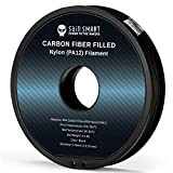 SainSmart ePA12-CF - Filamento in nylon in fibra di carbonio, 1,75 mm, 0,5 kg, precisione dimensionale +/- 0,05 mm, nero