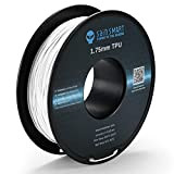 SainSmart White Flexible TPU 3D Printing Filament, 1.75 mm, 0.8 kg, Dimensional Accuracy +/- 0.05 mm