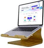 SAMDI Supporto per PC di Legno, Supporto per Laptop Universale Supporto per Notebook in Legno per PC Raffreddamento di Raffreddamento ...