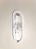 SAMSUNG Cavo Originale USB ECB-DU4EWE Mobiltelefone con Micro USB, Bianco, 1,5 m