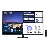Samsung M7 - Smart Monitor S43AM704UU, pannello VA, schermo con altoparlante, risoluzione 4K UHD, frequenza di refresh 60 Hz, applicazioni ...