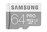 Samsung MB-MG64EA/EU Pro Scheda Micro SD da 64 GB SDXC, UHS-1 Grado 3, 90-80 Mb/s, Adattatore SD Incluso