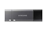Samsung Memorie Duo Plus USB Flash Drive, USB 3.1, Type-C, Velocità di Lettura Fino a 400 MB/s, 256 GB, Grigio ...