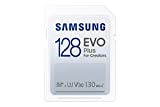 Samsung Memorie EVO Plus Scheda SD da 128 GB, UHS-I U3, fino a 130 MB/s (MB-SC128K/EU)