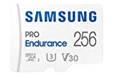 Samsung Memorie MB-MJ256KA PRO Endurance Scheda MicroSD da 256 GB, UHS-I U3, fino a 100 MB/s, Adattatore SD Incluso