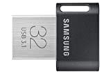 Samsung Memorie MUF-32AB FIT PLUS USB Flash Drive Type-A USB 3.1, Fino a 200MB/s, 32 GB, Grigio Titanio