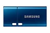 Samsung Memorie Type-C USB Flash Drive, USB 3.2, Type-C, Velocità di Lettura Fino a 400 MB/s, 128 GB, Blu (MUF-128DA)