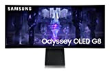 Samsung Monitor Gaming Odyssey OLED G8 (S34BG850), Curvo (1800R), 34'', 3440x1440 (WQHD), 21:9, HDR10+, OLED, 175 Hz, 0,1 ms, Freesync ...