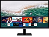 Samsung Smart Monitor M7 (S32AM702), Flat 32", 3840x2160 (UHD 4K), Piattaforma Smart TV (Amazon Video, Netflix), Airplay, Mirroring, Office 365, ...