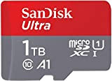 SanDisk 1TB Ultra Scheda di Memoria microSDXC, con Adattatore SD, fino a 120 MB/s, Prestazioni dell'App A1, Clase 10, U1, ...