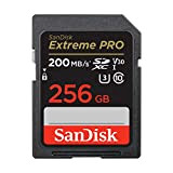 SanDisk 256 GB Extreme PRO scheda SDXC + RescuePRO Deluxe, fino a 200 MB/s, UHS-I, Classe 10, U3, V30