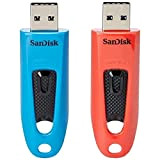 SanDisk 64 GB Ultra Unità flash USB 3.0, fino a 130 MB/sec, 2 Schede