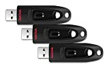 SanDisk 64 GB Ultra Unità flash USB 3.0, fino a 130 MB/sec, 3 Schede