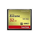 SanDisk Extreme CF 120MB/s, 85MB/s write, UDMA7, 32GB