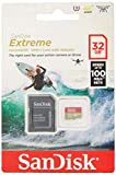 SanDisk Extreme microSDHC 32GB per Action Camera e Droni + Adattatore SD, Velocità di Lettura fino a 100 MB/s, A1 ...