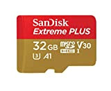 SanDisk Extreme Plus Scheda di Memoria microSDHC da 32 GB e Adattatore SD con App Performance A1 e Rescue Pro ...