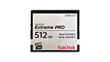 SanDisk Extreme PRO CFast 2.0 Scheda di Memoria da 512 GB, fino a 525 MB/sec