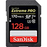 SanDisk Extreme PRO Scheda Di memoria Da 128 GB SDXC Fino A 170 Mbs, Nero