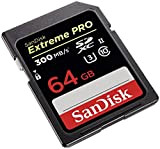 SanDisk Extreme PRO UHS-II 64 GB, Scheda di Memoria SDXC Classe 10, U3, velocità di lettura fino a 300 MB/s