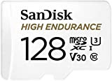 SanDisk HIGH Endurance Scheda microSDXC 128 GB per Videosorveglianza Domestica e Dashcam, con Adattatore SD, fino a 100MB/s in Lettura ...