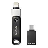 SanDisk iXpand Go 256 GB Unità Flash USB con adattatore USB-A/USB-C