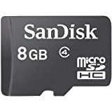 SanDisk Scheda di Memoria Micro SDHC 8 GB, Classe 4