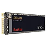 SanDisk SSD Extreme PRO M.2 NVMe 3D - Disco rigido interno da 500 GB, Tecnologia 3D-NAND, Velocità di lettura 3.400 ...