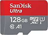 SanDisk Ultra 128 GB microSDXC UHS-I scheda per Chromebook con adattatore SD e velocità di trasferimento fino a 140 MB/s