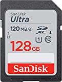 SanDisk Ultra 128GB SDXC Scheda, fino a 120 MB/s, Class 10, UHS-I, V10