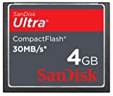 SanDisk Ultra CompactFlash Scheda di Memoria 4 GB, 30 MB/s