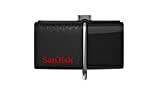 Sandisk Ultra Dual USB Drive 3.0 16GB, Velocità di lettura fino a 130 MB/s, Nero