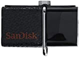 Sandisk Ultra Dual USB Drive 3.0 64GB, Velocità di lettura fino a 150 MB/s, Nero